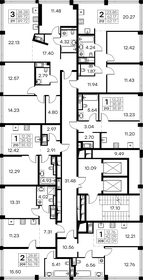 38,3 м², 1-комнатная квартира 16 309 999 ₽ - изображение 44