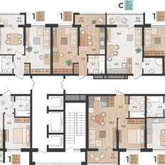 Квартира 59,9 м², 2-комнатная - изображение 2