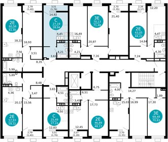 32 м², квартира-студия 6 600 000 ₽ - изображение 39