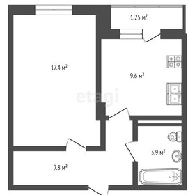 34,8 м², 1-комнатная квартира 3 090 000 ₽ - изображение 50