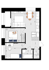 Квартира 48,2 м², 2-комнатная - изображение 3