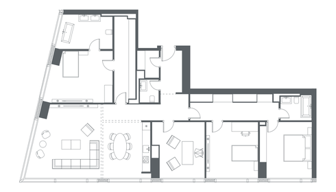 184 м², 3-комнатная квартира 243 000 000 ₽ - изображение 96