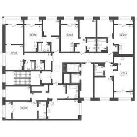 39,5 м², 2-комнатная квартира 5 332 500 ₽ - изображение 15