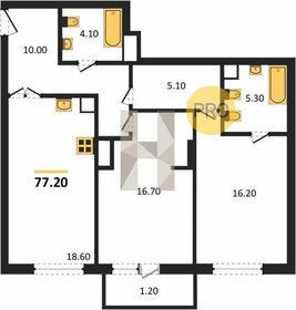67,1 м², 2-комнатная квартира 9 000 000 ₽ - изображение 49