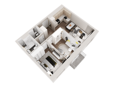 67 м², 4-комнатная квартира 3 490 000 ₽ - изображение 91