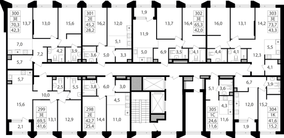 Квартира 24,6 м², студия - изображение 2