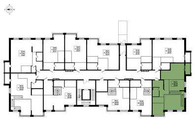 16,1 м², 1-комнатная квартира 2 500 000 ₽ - изображение 61