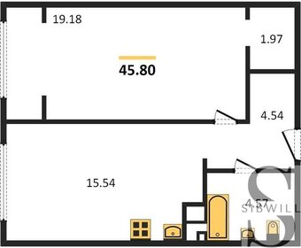 30 м², 1-комнатная квартира 2 990 000 ₽ - изображение 99