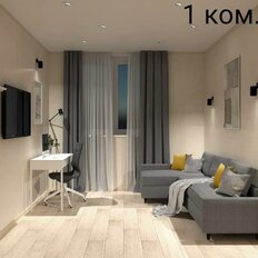 Квартира 36,6 м², 1-комнатная - изображение 4