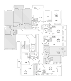 34,7 м², 1-комнатная квартира 9 022 885 ₽ - изображение 34