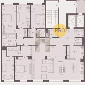 Квартира 271,1 м², 4-комнатные - изображение 1