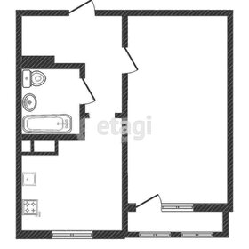 Квартира 37 м², 1-комнатная - изображение 1