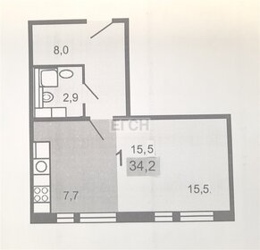 29,2 м², квартира-студия 4 400 000 ₽ - изображение 16