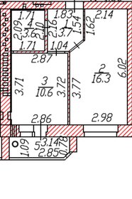 47 м², 1-комнатная квартира 6 350 000 ₽ - изображение 63