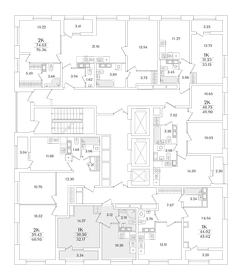 Квартира 32,2 м², 1-комнатная - изображение 2