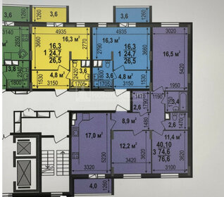 182,3 м², 3-комнатная квартира 18 450 000 ₽ - изображение 10