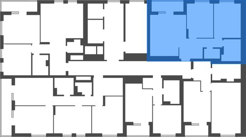 Квартира 61 м², 3-комнатная - изображение 2