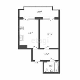 51,5 м², 1-комнатная квартира 15 500 000 ₽ - изображение 61