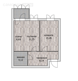 46,5 м², 2-комнатная квартира 3 767 000 ₽ - изображение 41