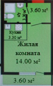 Квартира 24,5 м², студия - изображение 1