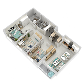 Квартира 83,8 м², 3-комнатная - изображение 2