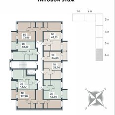 Квартира 72,9 м², 3-комнатная - изображение 2