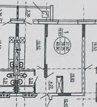 Квартира 41 м², 1-комнатная - изображение 1