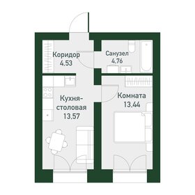 35 м², 1-комнатная квартира 6 000 000 ₽ - изображение 39