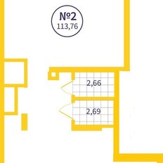 113,8 м², помещение свободного назначения - изображение 2