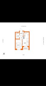 Квартира 40,7 м², 1-комнатная - изображение 1