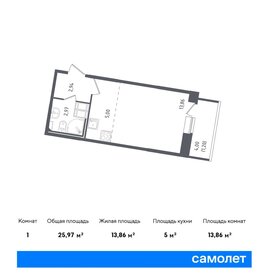 27,9 м², апартаменты-студия 4 692 000 ₽ - изображение 38