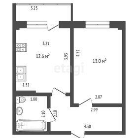 Квартира 36,2 м², 1-комнатная - изображение 4