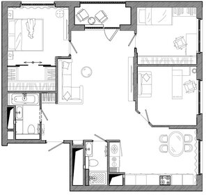 Квартира 83 м², 3-комнатная - изображение 1