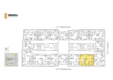 68,9 м², 3-комнатная квартира 10 458 300 ₽ - изображение 12