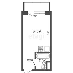 23,8 м², квартира-студия 4 800 000 ₽ - изображение 21