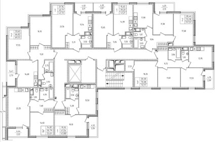 44 м², 2-комнатная квартира 6 950 000 ₽ - изображение 46