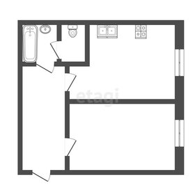 Квартира 42 м², 2-комнатная - изображение 1