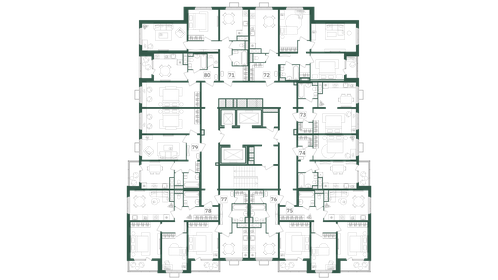 Квартира 78,9 м², 3-комнатная - изображение 2