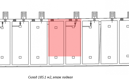 185,1 м², торговое помещение - изображение 4