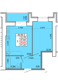 45,2 м², 2-комнатная квартира 4 200 000 ₽ - изображение 43