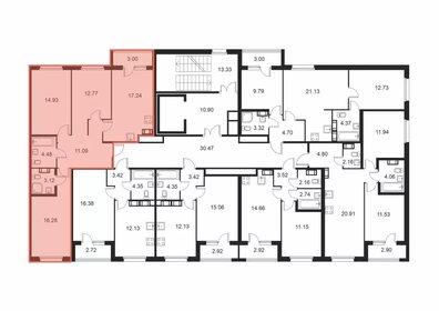 81,2 м², 3-комнатная квартира 15 935 000 ₽ - изображение 132