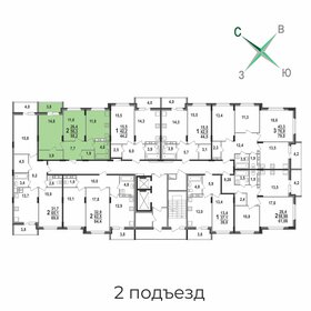 Купить двухкомнатную квартиру с балконом в районе Приморский в Санкт-Петербурге и ЛО - изображение 13