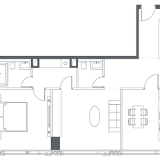 Квартира 75,1 м², 2-комнатная - изображение 3