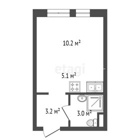 Квартира 21,8 м², студия - изображение 2