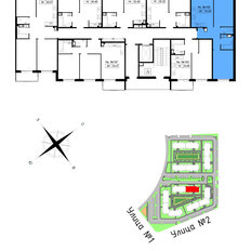 Квартира 56,5 м², 2-комнатная - изображение 2