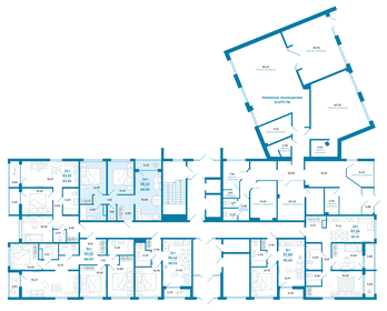 57,8 м², 2-комнатная квартира 6 900 000 ₽ - изображение 13