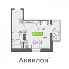 Квартира 32,3 м², студия - изображение 2