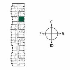 Квартира 35 м², 1-комнатная - изображение 3