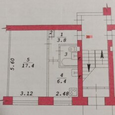 Квартира 33 м², 1-комнатная - изображение 2