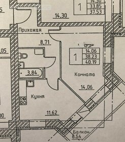 Квартира 40,2 м², 1-комнатная - изображение 1